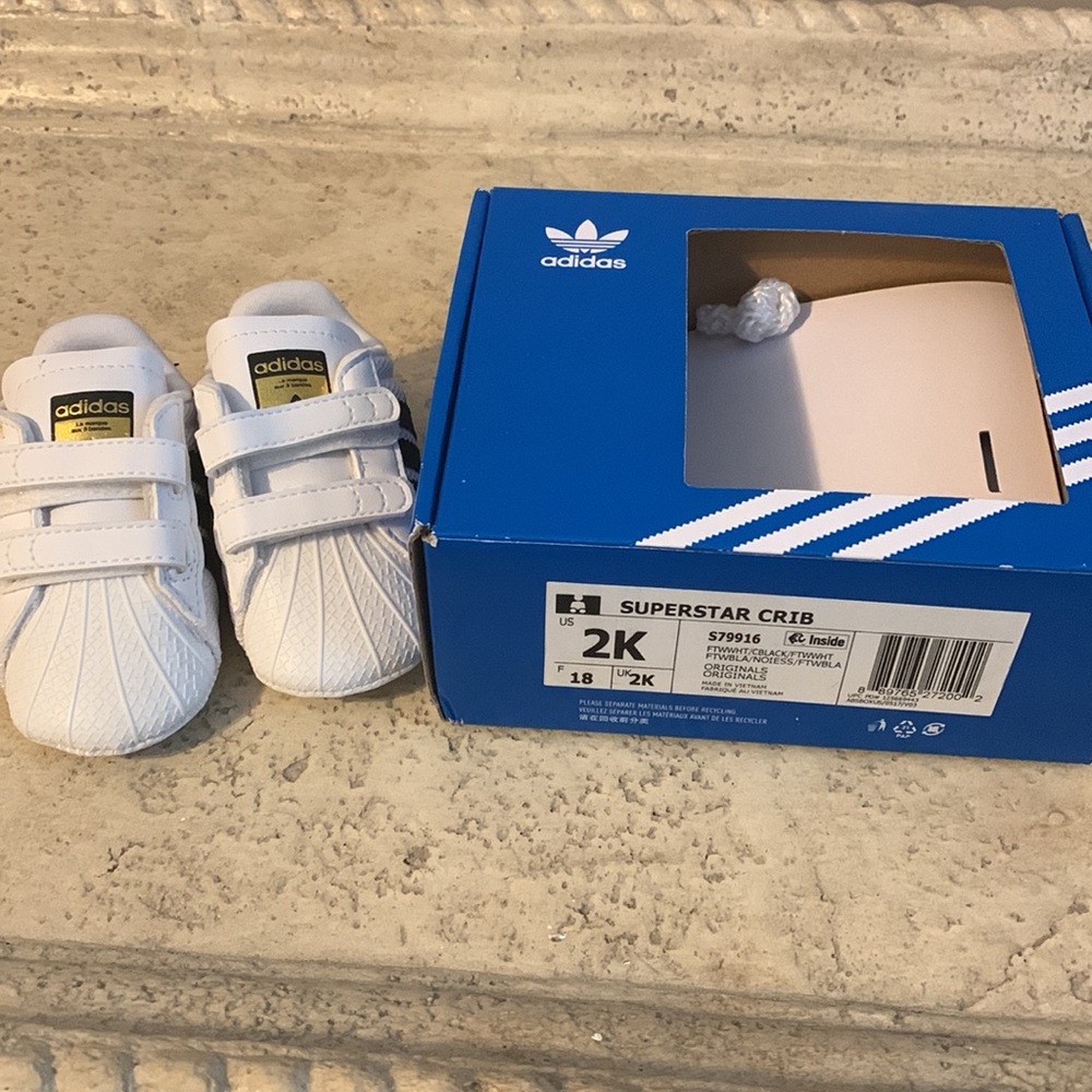 SUPERSTAR CRIB SHOES US 2